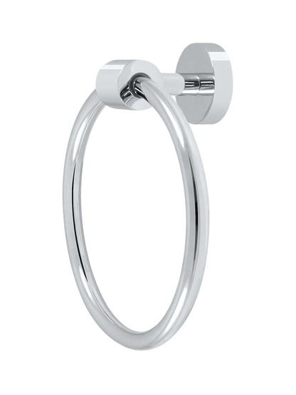 Sobe Towel Ring in Polished Chrome.